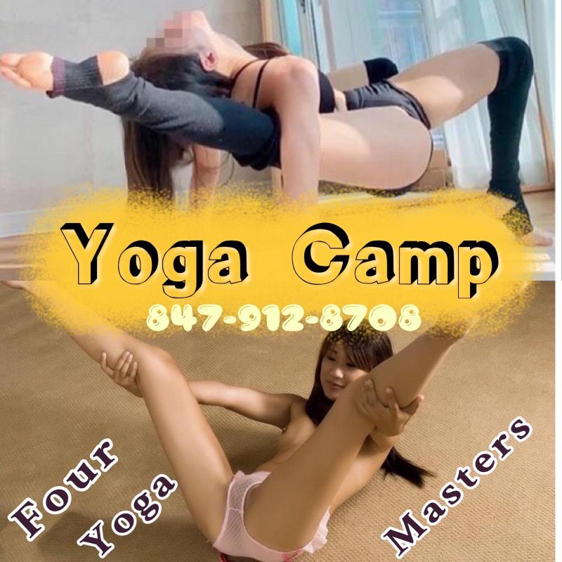 4 Carnal Asian Young YOGA Pros With Softest Bodies Can Do Any Position