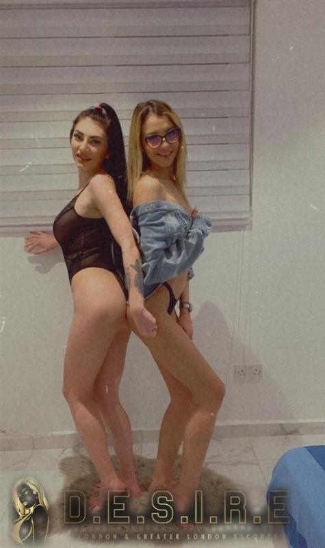 VELMA & STELLA- PARTY GIRLS - BUSTY - OUTCALLS ONLY - DESIRE ESCORTS AGENCY - ❤️ 07312403613